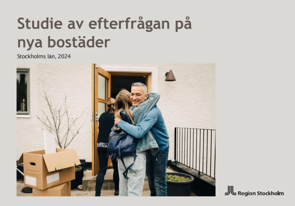 Marknadsdjup och bostadsefterfrågan – analys för kommuner, regioner och bostadsutvecklare