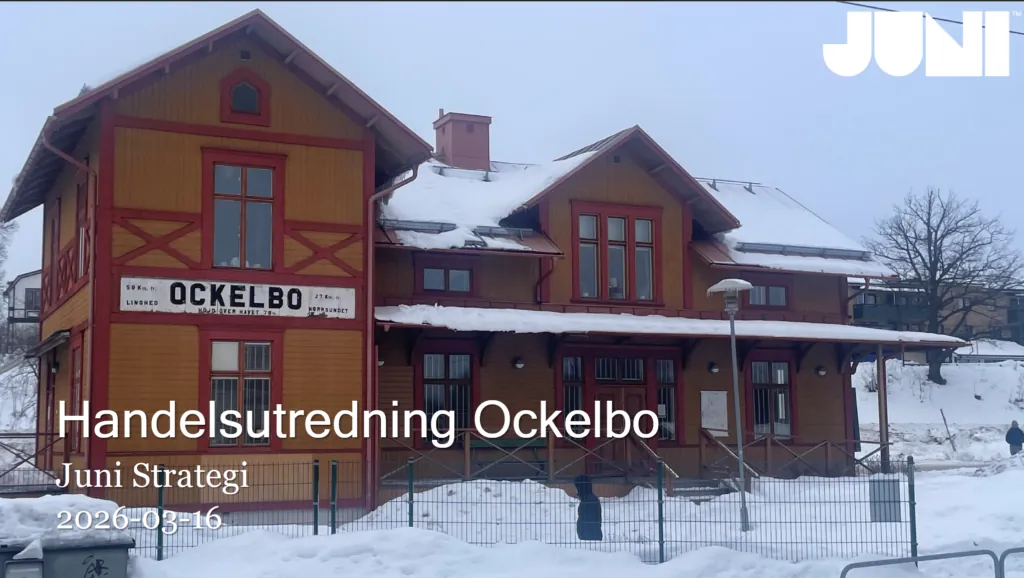 Handelsutredning Ockelbo kommun